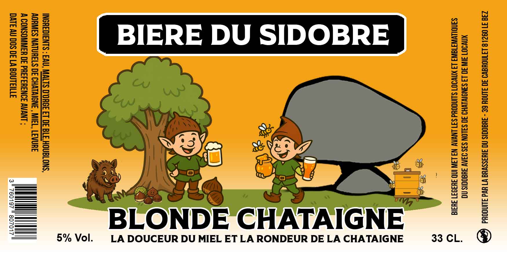 Blonde Chataigne/Miel